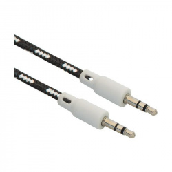 Buytiti Cable AUX 3.5mm Macho - 3.5mm Macho, 1.5 Metros, Negro 