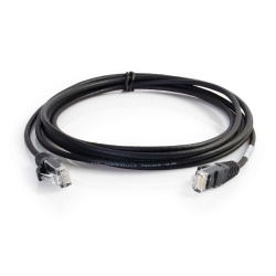 C2G Cable Patch Cat6 UTP sin Enganches Delgado RJ-45 Macho - RJ-45 Macho, 90cm, Negro 