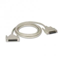 C2G Cable Serial DB25 Hembra - DB25 Hembra, 90cm, Blanco 