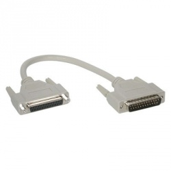 C2G Cable Serial DB25 Macho - DB25 Hembra, 3 Metros, Blanco 