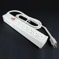 C2G Barra Multicontactos 16296, 6 Contactos, 15A, 120V, Blanco 