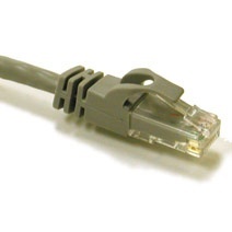 C2G Cable Patch Cat6 UTP sin Enganches RJ-45 Macho - RJ-45 Macho, 7.6 Metros, Gris 