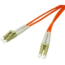 C2G Cable Fibra Óptica Dúplex Multimodo OM1 LC Macho - LC Macho, 62.5/125, 3 Metros, Naranja 