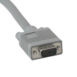 C2G Cable Premium 45 Grados VGA Macho - VGA Macho, 30cm, Gris 