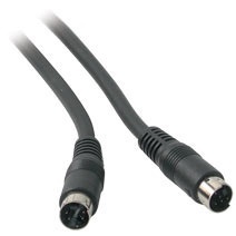 C2G Cable S-Video Macho - S-Video Macho, 1.8 Metros, Negro 