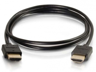 C2G Cable Ultra Flexible HDMI de Alta Velocidad con Ethernet 4K HDMI Macho - HDMI Macho, 30cm, Negro 