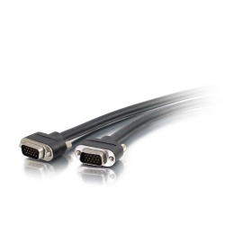C2G Cable Selecto VGA Macho - VGA Macho, 10.6 Metros, Negro 