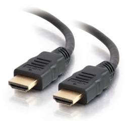 C2G Cable HDMI de Alta Velocidad con Ethernet 4K HDMI Macho - HDMI Macho, 4.5 Metros, Negro 