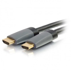 C2G Cable HDMI de Alta Velocidad con Ethernet 4K HDMI Macho - HDMI Macho, 3 Metros, Negro/Gris 