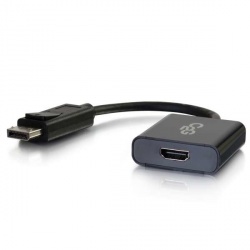C2G Adaptador Activo DisplayPort Macho - HDMI Hembra, Negro 