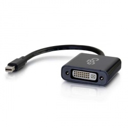 C2G Adaptador Mini DisplayPort Macho - DVI-D Single Link Hembra, Negro 