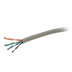 C2G Bobina de Cable Cat5e UTP, 150 Metros, Gris 