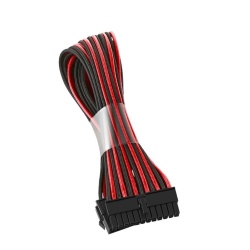 Cablemod Cable de Poder ATX 24-pin Macho - ATX 24-pin Hembra, 30cm, Rojo/Negro 