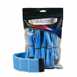 Cablemod Kit de Cables de Poder PCI Express, Azul, incluye 1x Cable ATX 24-pin/1x EPS 8-pin/1x EPS 4+4-pin/1xPCI-E 16-pin a 3x8-pin 