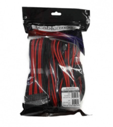 Cablemod Cable de Poder 12VHPWR Macho - 12VHPWR Macho, 45cm, Negro/Rojo 