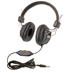 Califone Audífonos 1534BK, Alámbrico, 3.5mm, Negro 