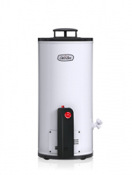 Calorex Calentador de Agua G-10, Gas Natural, 38 Litros, Blanco/Negro 