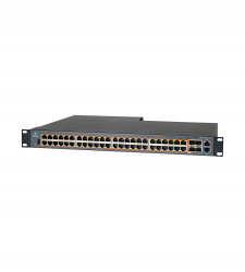 Switch Cambium Networks Gigabit Ethernet EX2052R-P, 48 Puertos PoE 10/100/1000Mbps + 4 Puertos SFP, 176 Gbit/s, 30W, 16.000 Entradas - Administrable 