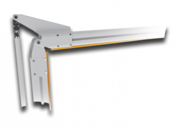 CAME Brazo Tubular para Control de Acceso Vehicular 803XA-0310, Aluminio 