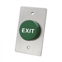 Camel Botón de Salida S870M6E, Alámbrico, Verde/Plata 