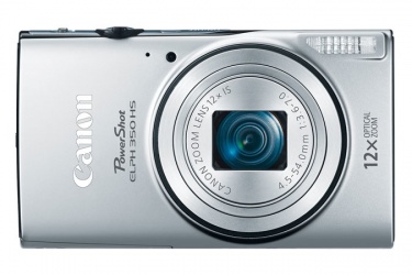 Cámara Digital Canon PowerShot ELPH 350 HS, 20.2MP, Zoom óptico 12x, Plata 