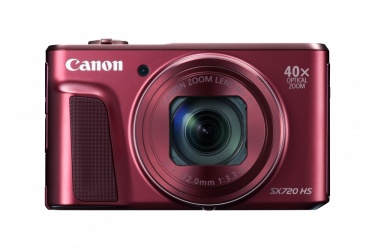 Cámara Digital Canon PowerShot SX720 HS, 20.3MP, Zoom óptico 40x, Rojo 