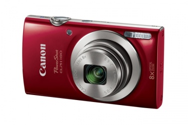 Venta de Cámara Digital Canon PowerShot ELPH 180, 20MP, Rojo, 1096C001