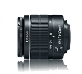 Canon EF-S 18-55mm f/3.5-5.6 IS II Negro 