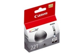 Cartucho Canon CLI-221 Negro, 530 Páginas 