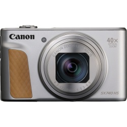 Cámara Digital Canon PowerShot SX740 HS, 20.3MP, Zoom Óptico 40x, Plata 