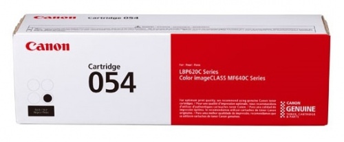 Tóner Canon 054 Negro, 1.500 Páginas  