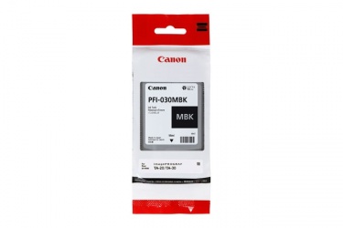 Cartucho Canon PFI-030 Negro Mate, 55ml 
