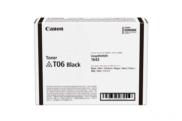 Tóner Canon T06 Negro, 20.500 Páginas 