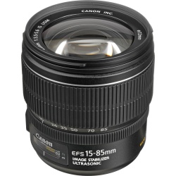 Canon EF-S 15-85mm f/3.5-5.6 ISU para Cámaras Canon 