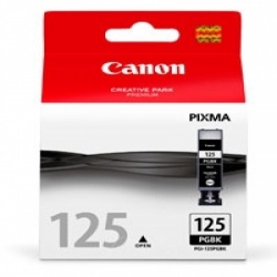 Cartucho Canon PGI-125 Negro 19ml, 350 Páginas 