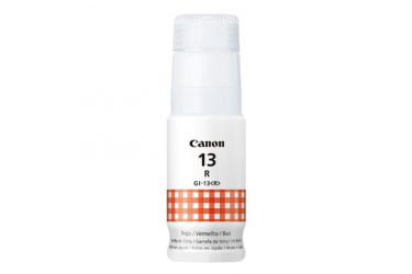 Tanque de Tinta Canon GI-13 Rojo, 70ml 