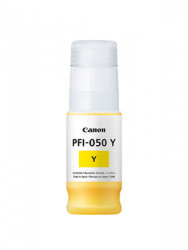 Tanque de Tinta Canon PFI-050 Amarillo, 70ml 