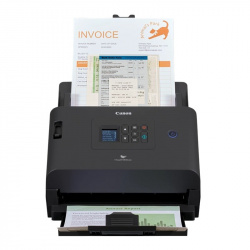 Scanner Canon imageFORMULA DR-S250N, 600 x 600 DPI, Escáner Color, Escaneado Dúplex, USB/Ethernet 