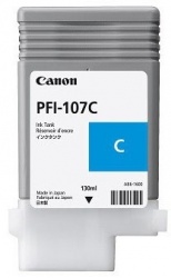 Tanque de Tinta Canon PFI-107C Cyan Cian, 130ml,  