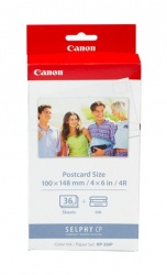 Canon Kit Cartucho y Papel KP-36IP para 36 Hojas de 4x6