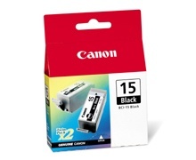 Cartucho Canon BCI-15 BK Negro 