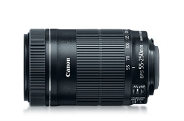 Canon Lente Telefoto EF-S 55-250mm f/4-5.6 IS STM 