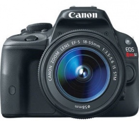 Canon EOS Rebel SL1 DSLR, EF-S 18-55 mm f/3.5-5.6 IS, 18MP 