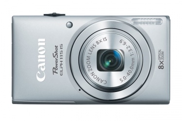 Cámara Digital Canon PowerShot ELPH 115 IS, 16MP, Zoom óptico 8x, Plata 