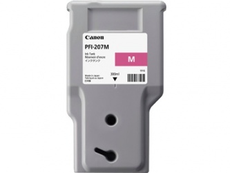Tanque de Tinta Canon PFI-207M Magenta 300ml 