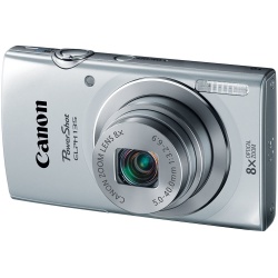 Cámara Digital Canon PowerShot ELPH 135, 16MP, Zoom óptico 8x, Plata 
