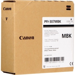 Tanque de Tinta Canon PFI-307 MBK Negro Matte 330ml 