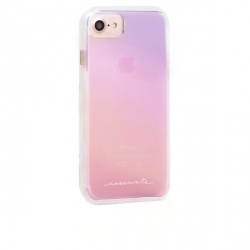 Case-Mate Funda Naked Tough para iPhone 7, Rosa Iridiscente 