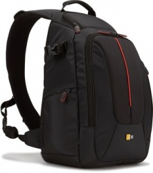 Case Logic Bolso Cruzado de Nílon para Cámara Réflex, 22.9 x 14.7 x 21.3 cm, Negro 