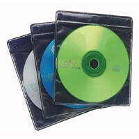 Case Logic Funda ProSleeves para CD/DVD, Negro 